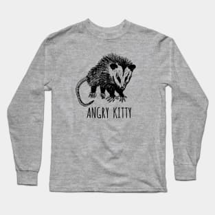 Angry Kitty Long Sleeve T-Shirt